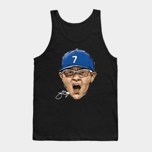 Julio Urias Los Angeles D Scream Tank Top